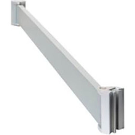 LAVI INDUSTRIES Lavi Industries Beltrac® Straight Rigid Rail Assembly, 3'L, Satin Aluminum 50-RRA100/3/C